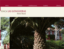 Tablet Screenshot of laslongueras.com